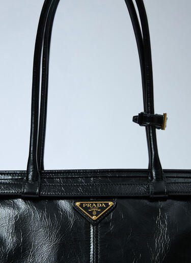Prada Extra Large Bonnie Shoulder Bag Black pra0262071