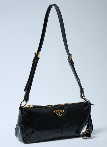 Prada Medium Re-Edition 2002 Shoulder Bag Black pra0262073