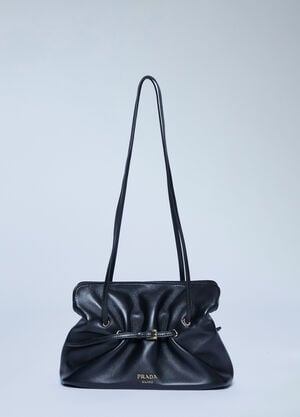 Prada Small Dada Shoulder Bag Black pra0262110