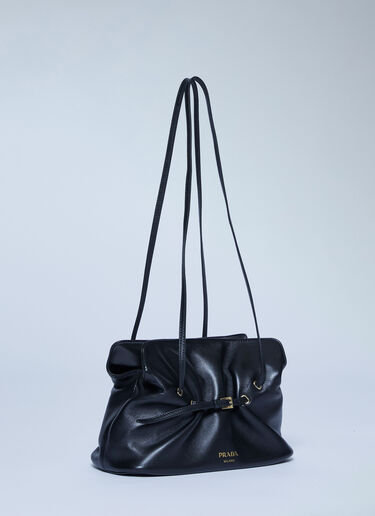 Prada Small Dada Shoulder Bag Black pra0262110