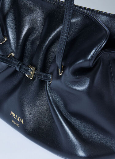 Prada Small Dada Shoulder Bag Black pra0262110