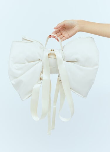 Bow Backpack Praying Bow Backpack White pry0254007