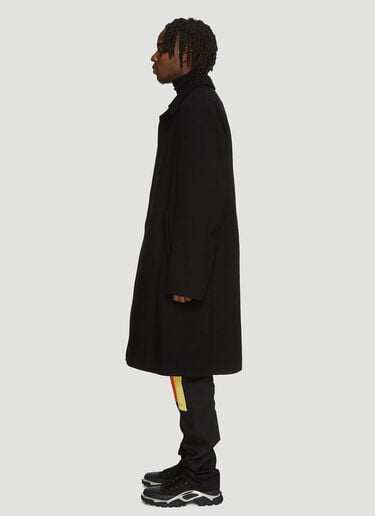 Satin Lined Classic Coat Raf Simons Satin Lined Classic Coat Black raf0134017