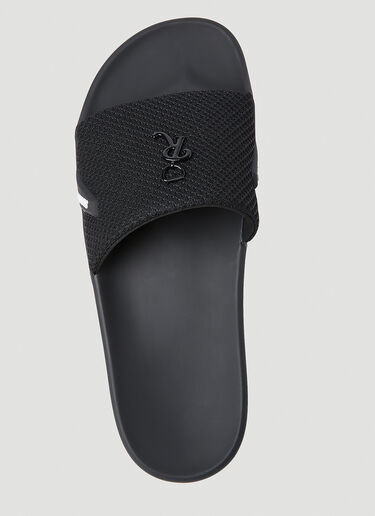 Astra 露趾拖鞋 Raf Simons (RUNNER) Astra 露趾拖鞋 黑色 raf0152020