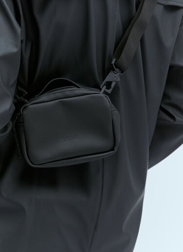 Rains Box 微型斜挎包 黑色 rai0354015