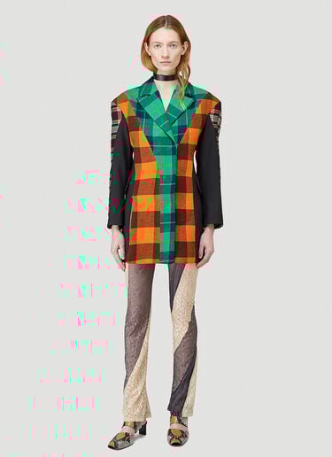 Tiana Tartan Blazer Rave Review Tiana Tartan Blazer Black rav0244001