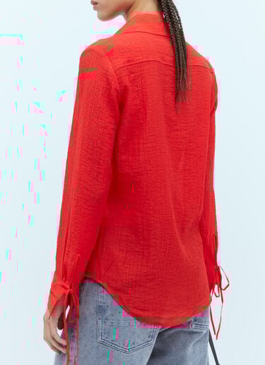 Saskia 衬衫 Rejina Pyo Saskia 衬衫 红色 rej0254008