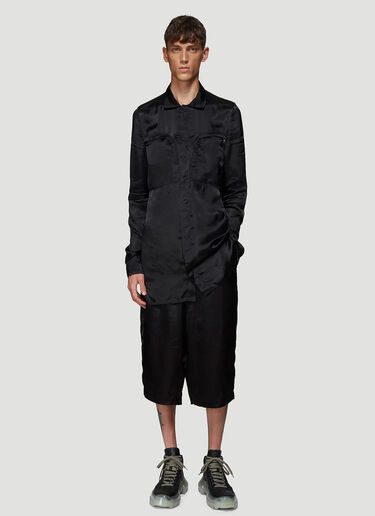 Technical Office Shirt Rick Owens Technical Office Shirt Black ric0137001