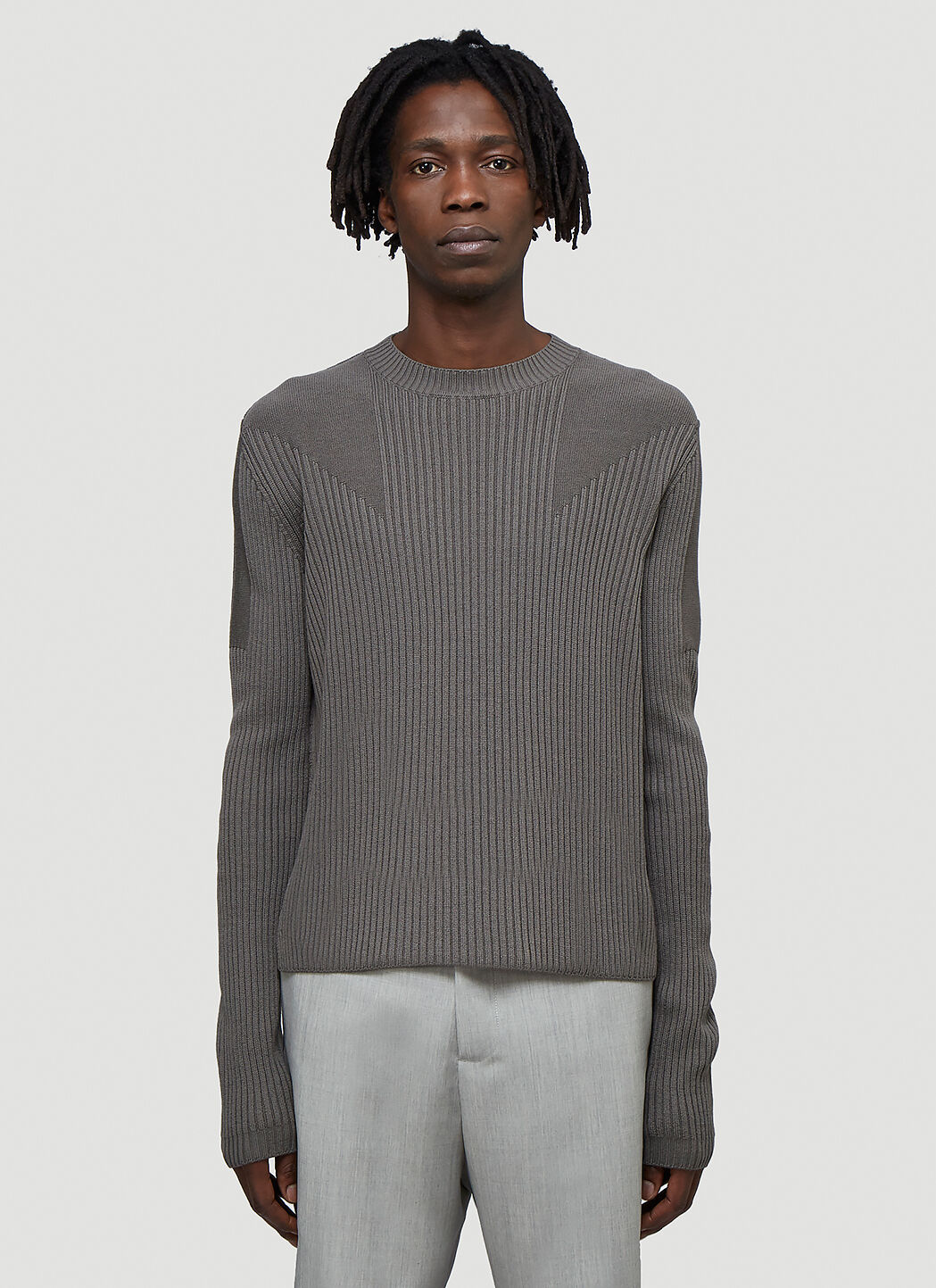 Rick Owens Fisherman Biker Knit Sweater | LN-CC