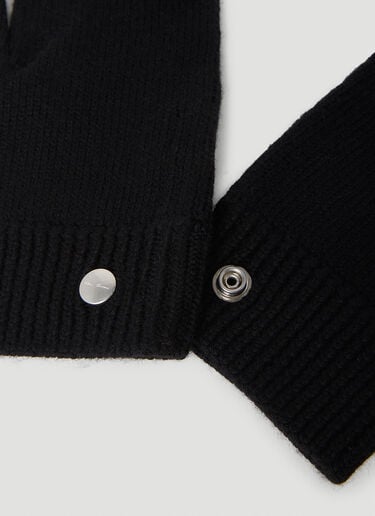 Rick Owens 터치스크린 글러브 블랙 ric0153040