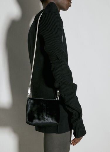 小号 Adris 斜挎包 Rick Owens 小号 Adris 斜挎包 黑色 ric0154014