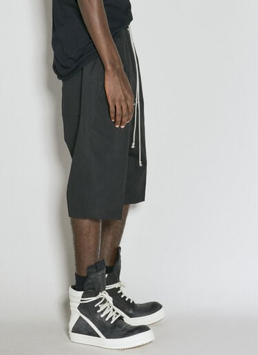 Bela Pod 抽绳短裤 Rick Owens Bela Pod 抽绳短裤 黑色 ric0155010