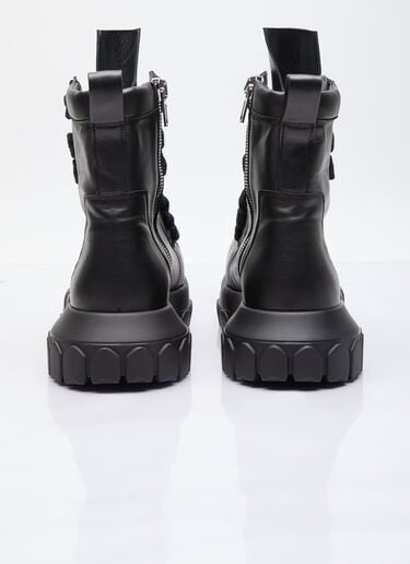 超大系带 Bozo Tractor 靴子 Rick Owens 超大系带 Bozo Tractor 靴子 黑 ric0155029