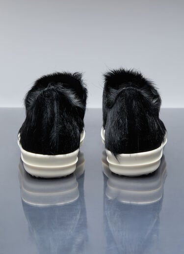 Fur Low Top Sneakers Rick Owens Fur Low Top Sneakers Black ric0156013