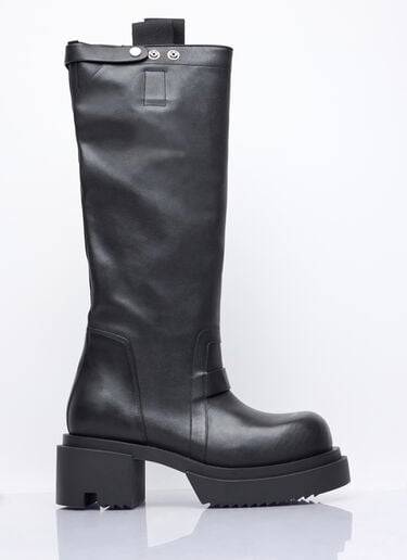 Rick Owens Begun 及膝套脚靴 黑色 ric0157028