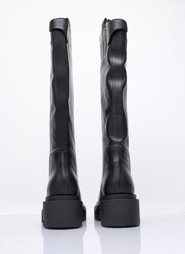 Rick Owens Begun 及膝套脚靴 黑色 ric0157028