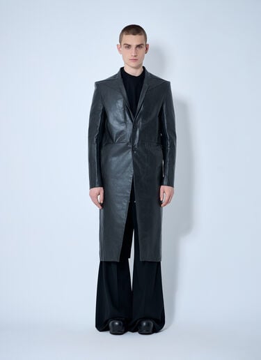 Lido 皮革大衣 Rick Owens Lido 皮革大衣 黑色 ric0159001