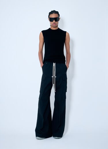 Rick Owens 벨라 카고 트랙 팬츠  블랙 ric0159017