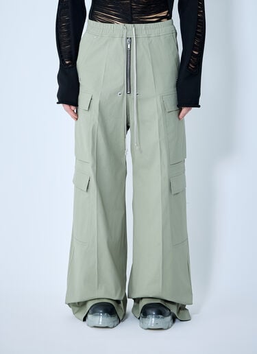 Cotton Cargo Pants Rick Owens Cotton Cargo Pants Green ric0159018