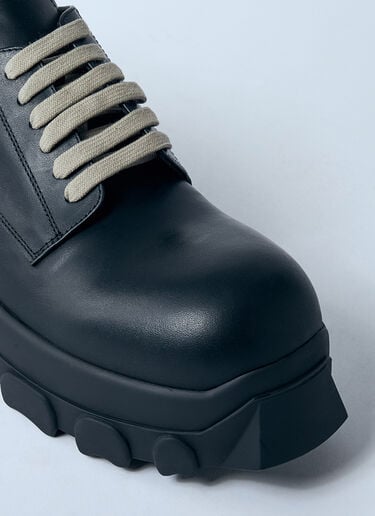 Rick Owens Bozo Tractor 系带鞋  黑色 ric0159053