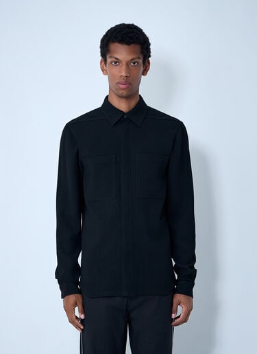 Work Shirt Rick Owens Work Shirt Black ric0161003