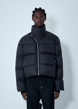 Rick Owens Turtle Quilted Jacket Black ric0161015