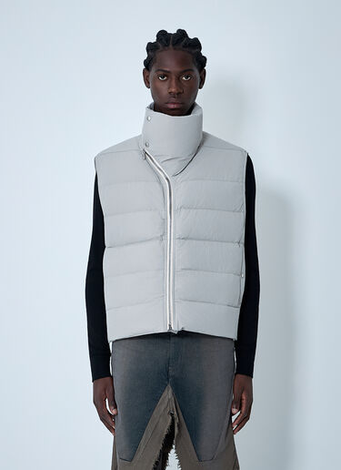 Rick Owens Flight Quilted Vest White ric0161016