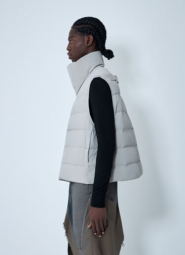 Rick Owens Flight Quilted Vest White ric0161016