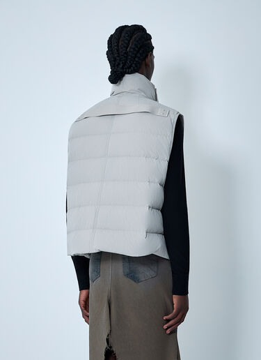 Rick Owens Flight Quilted Vest White ric0161016