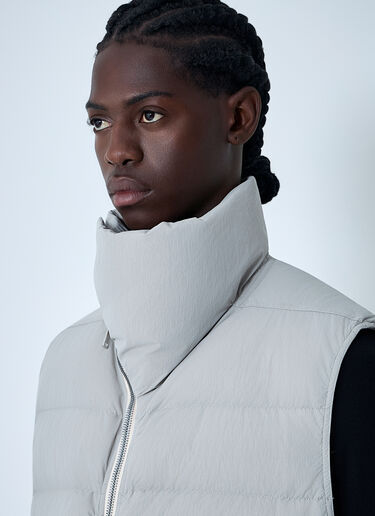 Flight Quilted Vest Rick Owens Flight Quilted Vest White ric0161016