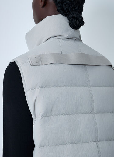 Rick Owens Flight Quilted Vest White ric0161016