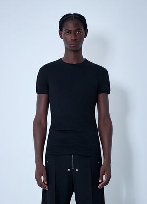 Rick Owens 棉质短袖 T 恤  黑色 ric0161020