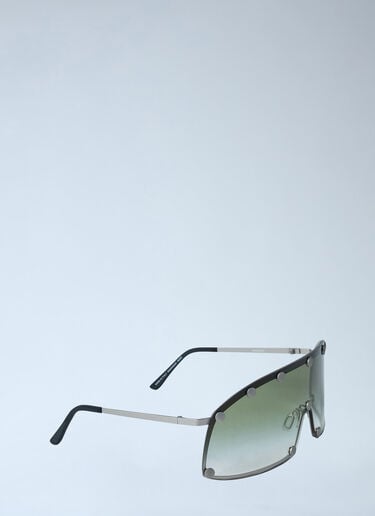 Shielding Sunglasses Rick Owens Shielding Sunglasses Green ric0161043