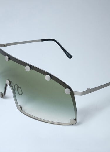Shielding Sunglasses Rick Owens Shielding Sunglasses Green ric0161043