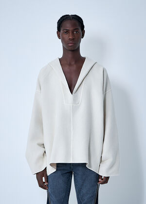 Rick Owens Kaftan 针织衫  白色 ric0162008