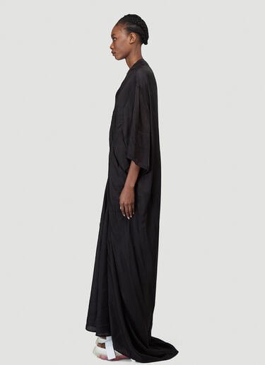 Satin Gown Rick Owens Satin Gown Black ric0239004