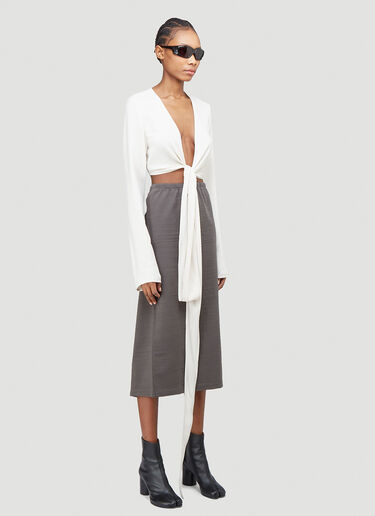 Wrap Shirt Rick Owens Wrap Shirt White ric0240001