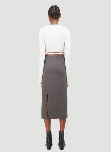 Wrap Shirt Rick Owens Wrap Shirt White ric0240001