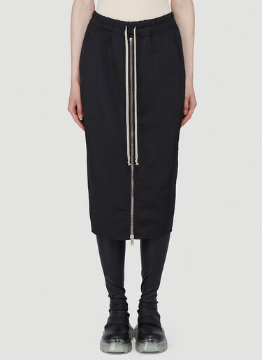 Pillar Skirt Rick Owens Pillar Skirt Black ric0241008