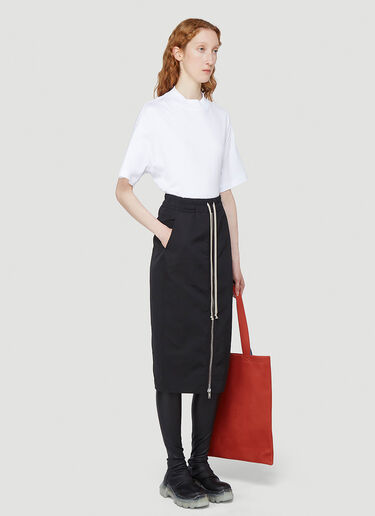 Pillar Skirt Rick Owens Pillar Skirt Black ric0241008