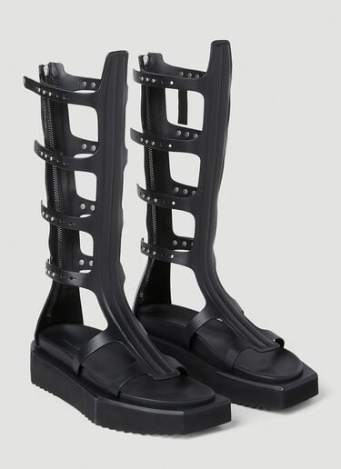 Turbo Cyclops Sandals Rick Owens Turbo Cyclops Sandals Black ric0251046