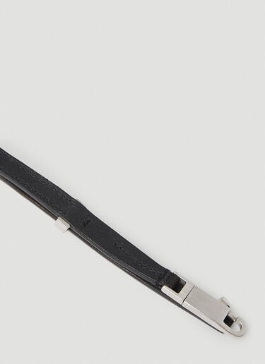 レザーチョーカー Rick Owens レザーチョーカー ブラック ric0251053