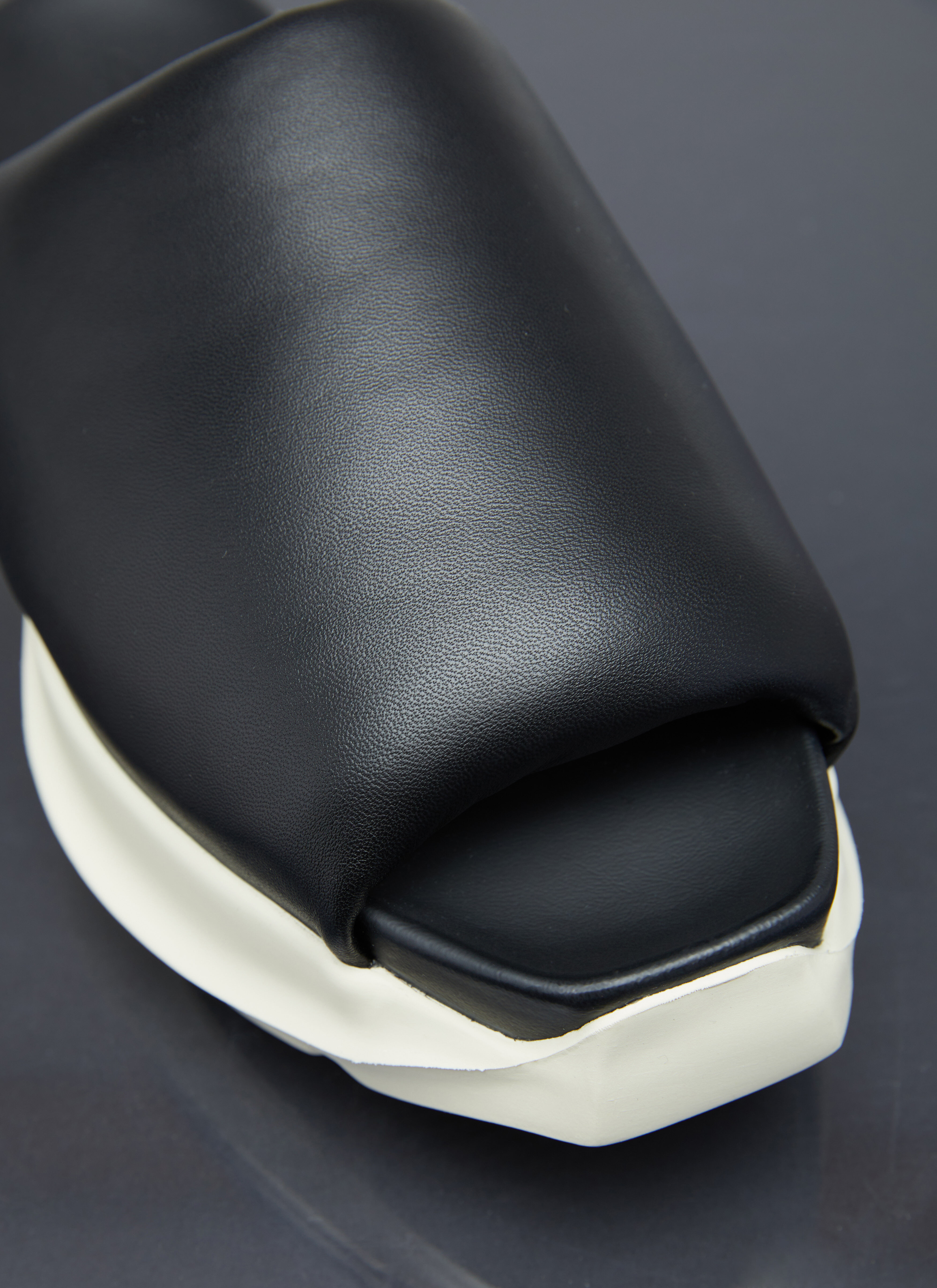 靴 Rick Owens rick owensGeth Puffer Slide44 Rick Owens Women's' Geth Puffer Slides in Black | LN-CC®