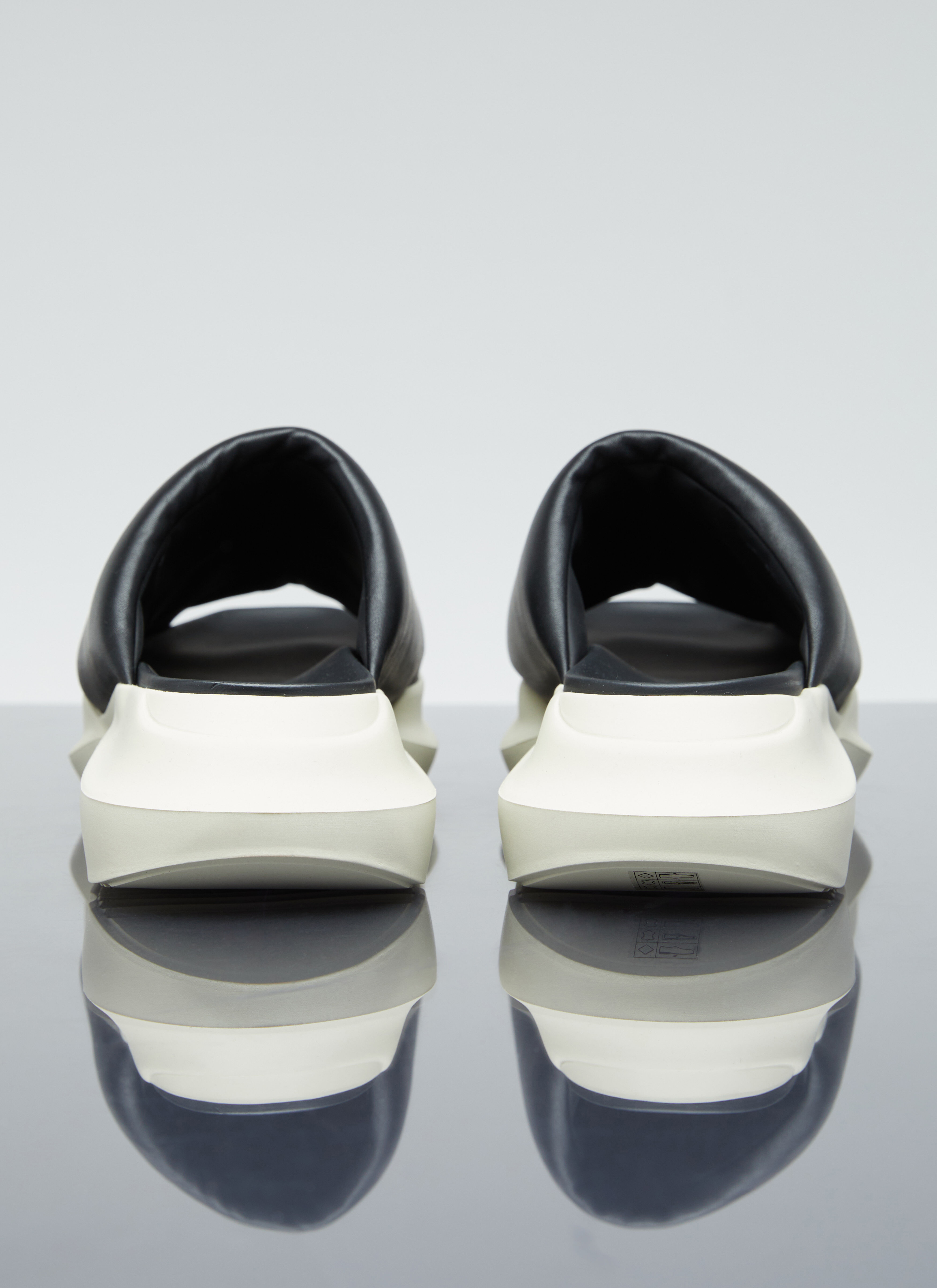 靴 rick owens geth guffer slide Rick Owens Geth Puffer Slides - Size 44 - Black - NEW - Made