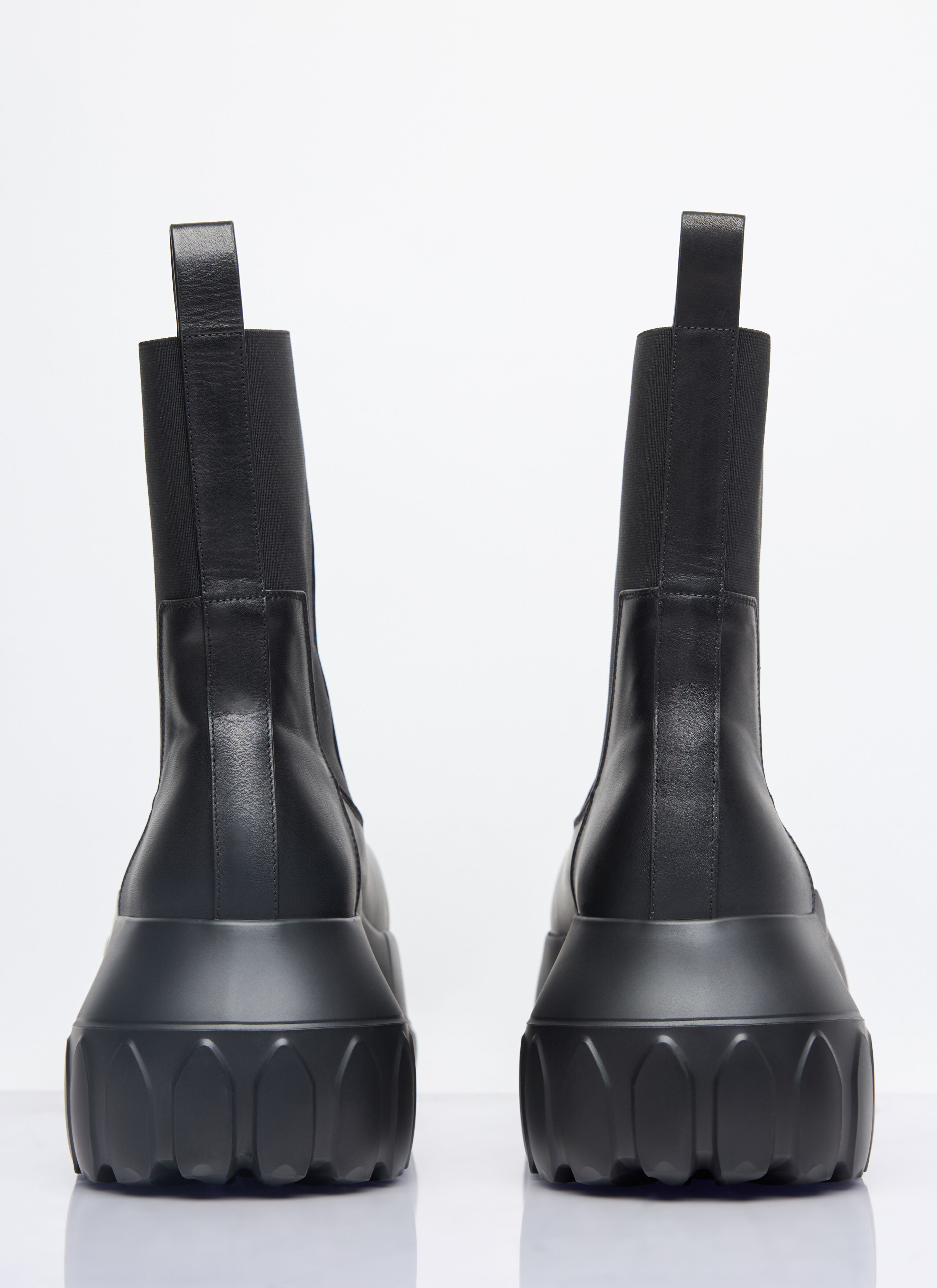 Rick Owens Women's' Beatle Mega Tractor Boots in Black | LN-CC®
