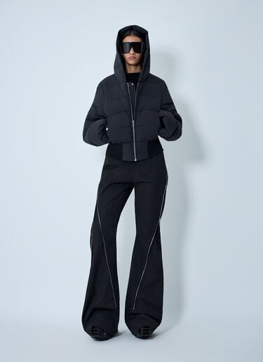 Hooded Down Jacket Rick Owens Hooded Down Jacket Black ric0261004