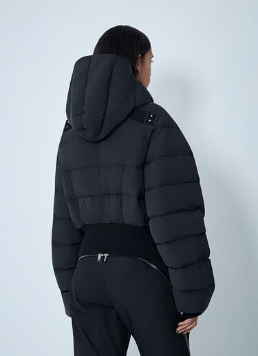Hooded Down Jacket Rick Owens Hooded Down Jacket Black ric0261004