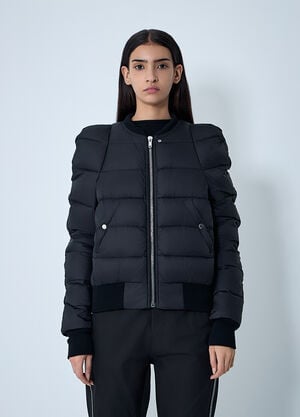 Rick Owens Duvet Bomber Coat Black ric0261005