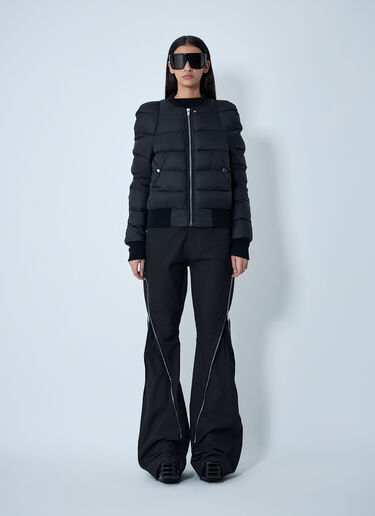 Duvet Bomber Coat Rick Owens Duvet Bomber Coat Black ric0261005