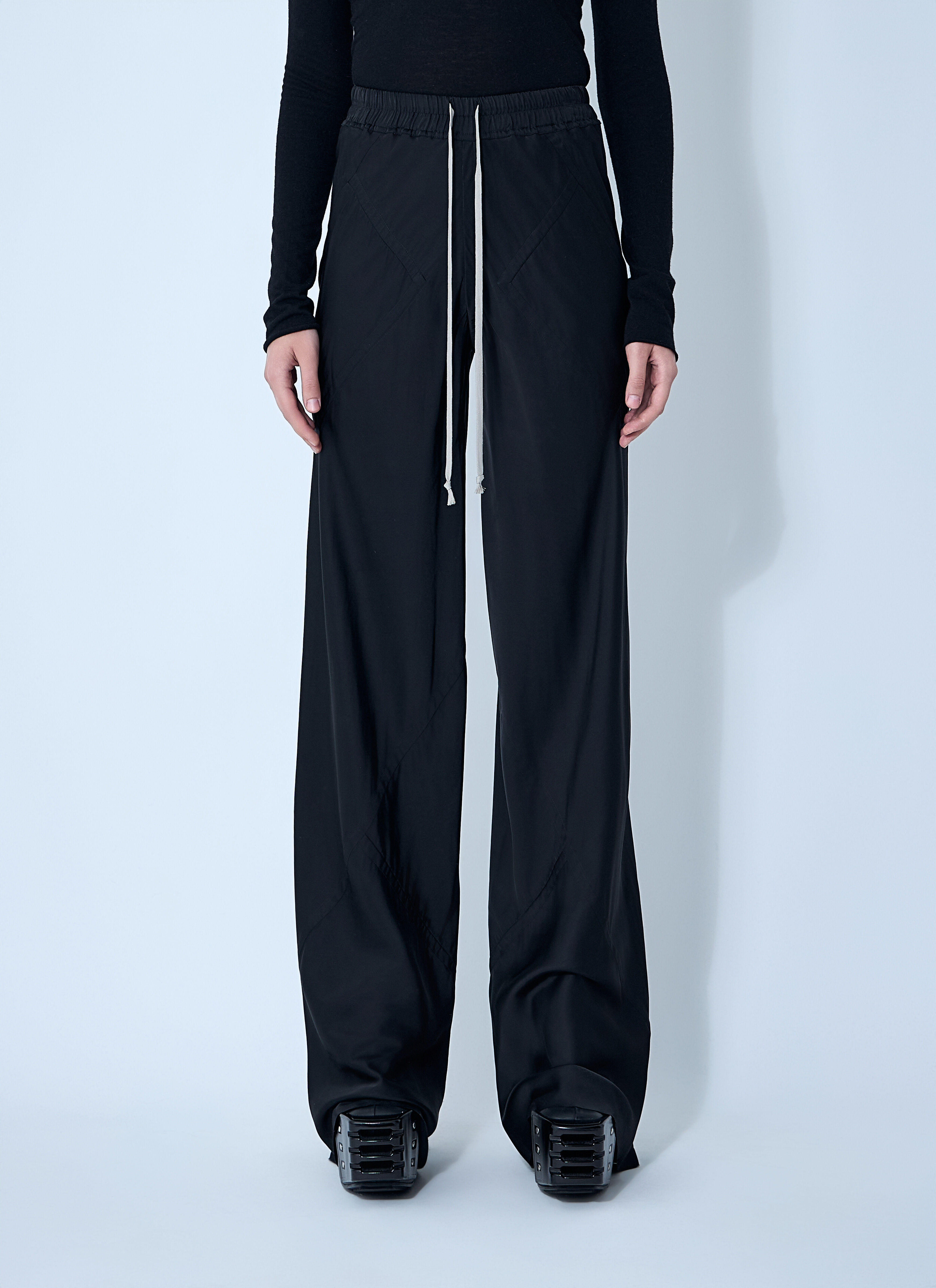 Rick Owens Women's' Bias Drawstring Pants in Black | LN-CC®